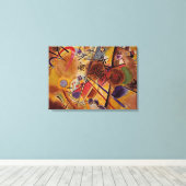 Toile Kandinsky - Petit rêve en rouge (Insitu (Plancher de Bois))