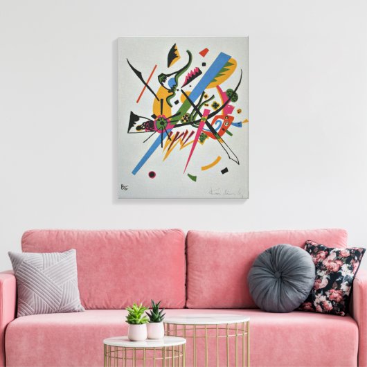 Toile Kandinsky - Petits Mondes, (Insitu(Salon))