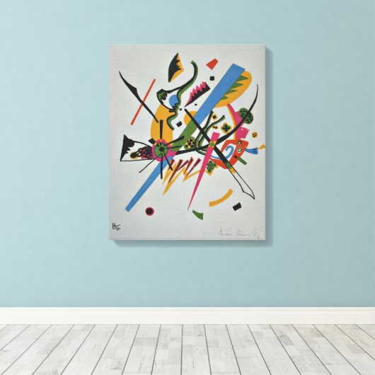 Toile Kandinsky - Petits Mondes, (Insitu (Plancher de Bois))