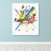 Toile Kandinsky - Petits Mondes 1 (Small Worlds 1) (Insitu (Plancher de Bois))