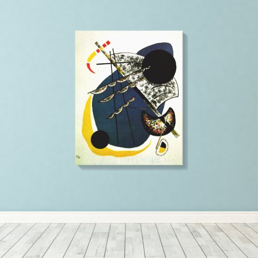 Toile Kandinsky - Petits Mondes II (Insitu (Plancher de Bois))