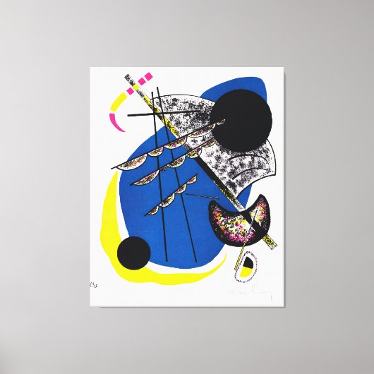 Toile KANDINSKY - PETITS MONDES II - 1922 - Bauhaus - (Recto)