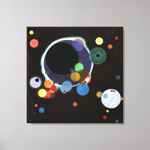 Toile Kandinsky - Plusieurs Cercles