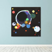 Toile Kandinsky - Plusieurs Cercles  (Insitu (Plancher de Bois))