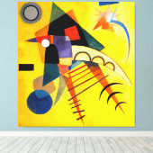 Toile KANDINSKY - POINT BLANC (Weißer Punkt) - 1925 - (Insitu (Plancher de Bois))
