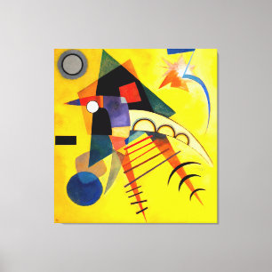 Toile KANDINSKY - POINT BLANC (Weißer Punkt) - 1925 -