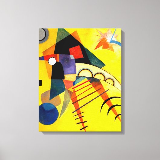 Toile KANDINSKY - POINT BLANC (Weißer Punkt) - 1925 - (Recto)