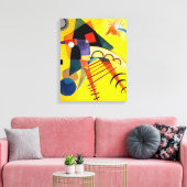Toile KANDINSKY - POINT BLANC (Weißer Punkt) - 1925 - (Insitu(Salon))
