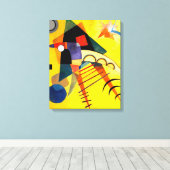 Toile KANDINSKY - POINT BLANC (Weißer Punkt) - 1925 - (Insitu (Plancher de Bois))