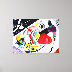 Toile KANDINSKY - RED SPOT II - 1921 - Bauhaus -