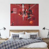 Toile Kandinsky - Rouge mouillé (Insitu(Chambre))