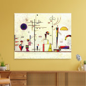 Toile Kandinsky - Sérieux Amusants (Insitu(Salon))