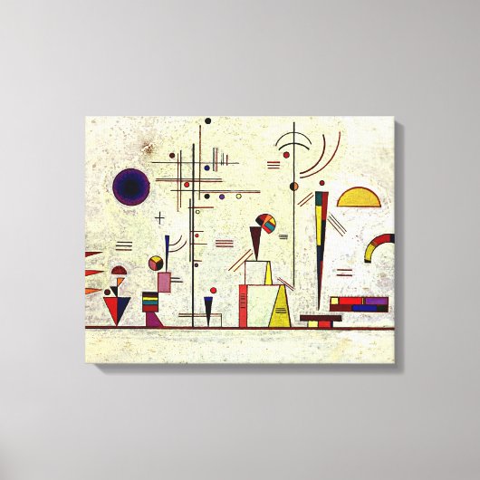 Toile Kandinsky - Sérieux Amusants (Recto)
