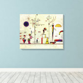 Toile Kandinsky - Sérieux Amusants (Insitu (Plancher de Bois))