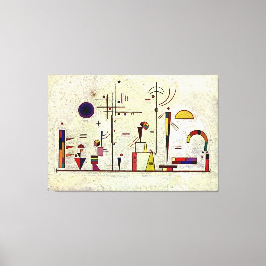 Toile Kandinsky - Sérieux Amusants (Recto)