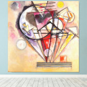 Toile KANDINSKY - SUR LES POINTS - 1928 - Bauhaus - (Insitu (Plancher de Bois))