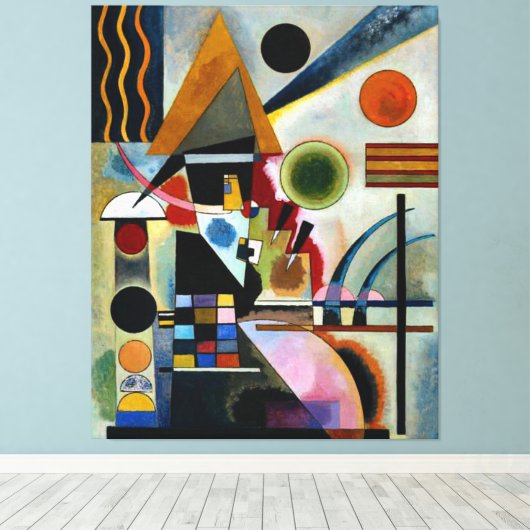 Toile Kandinsky - Swing (Insitu (Plancher de Bois))