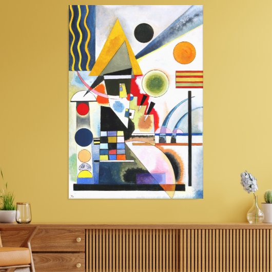 Toile KANDINSKY - SWINGING (Schaukeln) - 1925 - Bauhaus (Insitu(Salon))