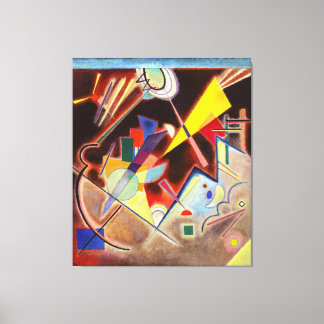 Toile KANDINSKY - TIEFES BRAUN - 1924 - Bauhaus -