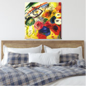 Toile Kandinsky - Traits noirs (Insitu(Chambre))