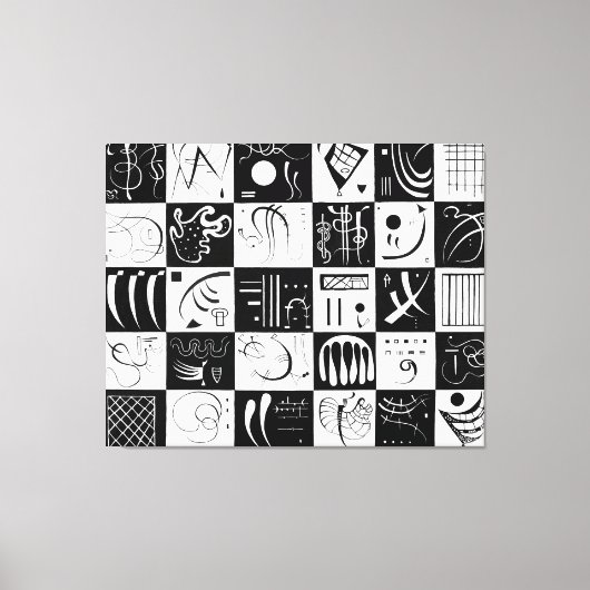 Toile KANDINSKY - TRENTE (Dreißig - Trente) - 1937 - (Recto)