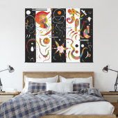 Toile KANDINSKY - TRENTE (Dreißig - Trente) - 1937 - (Insitu(Chambre))