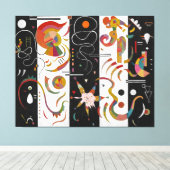 Toile KANDINSKY - TRENTE (Dreißig - Trente) - 1937 - (Insitu (Plancher de Bois))
