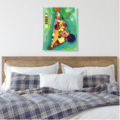 Toile Kandinsky - Triangle multicolore (Insitu(Chambre))