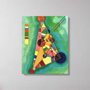 Toile Kandinsky - Triangle multicolore