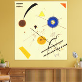 Toile KANDINSKY - TROIS CERCLES LIBRES - 1923 - Bauhaus  (Insitu(Salon))