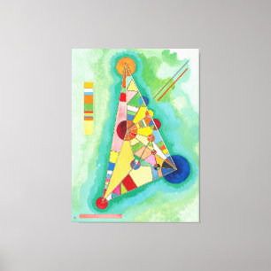 TOILE KANDINSKY - VARIÉTÉ DANS LE TRIANGLE - 1927 -