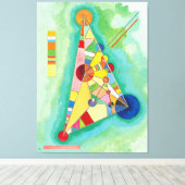 TOILE KANDINSKY - VARIÉTÉ DANS LE TRIANGLE - 1927 - (Insitu (Plancher de Bois))