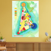 TOILE KANDINSKY - VARIÉTÉ DANS LE TRIANGLE - 1927 - (Insitu(Salon))