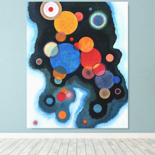 Toile Kandinsky - Vertiefte Regung (Insitu (Plancher de Bois))