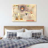 Toile Kandinsky - Vol, œuvre d'art abstrait (Insitu(Chambre))