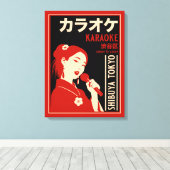 Toile Karaoke Shibuya Tokyo (Insitu (Plancher de Bois))