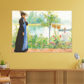 Toile Karin at the Shore par Carl Larsson (1908) (Insitu(Salon))