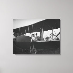 Toile Katharine Wright avec Orville dans le modèle HS
