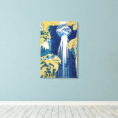 Toile Katsushika Hokusai - Chutes Amida (Insitu (Plancher de Bois))