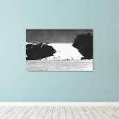 Toile Kauai, Hawaii - Vue sur les sables d'écorce (Insitu (Plancher de Bois))