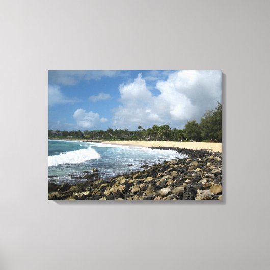 Toile Kauai Ocean Scene Canvas (Recto)