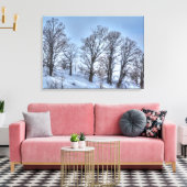 Toile Kawartha Winter Forest Trees Nature Pittoresque Im (Insitu(Salon))
