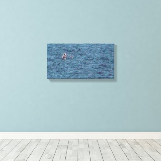 Toile Kayak à Hawaii (Insitu (Plancher de Bois))