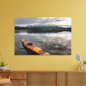 Toile Kayak en bois sur la rive du lac Beaver (Insitu(Salon))