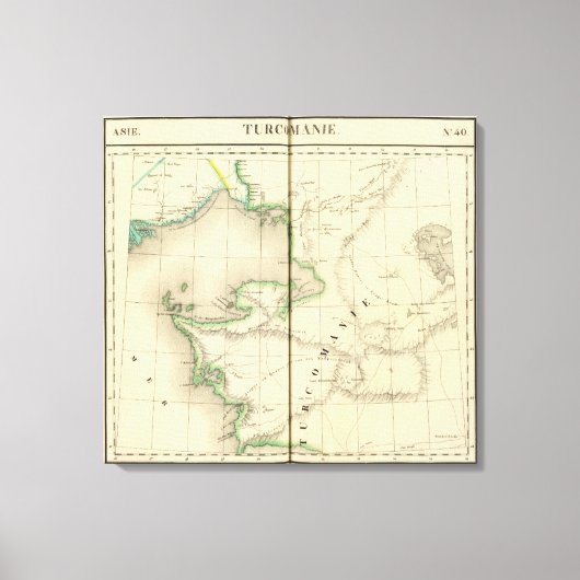 Toile Kazakhstan, Ouzbékistan (Recto)