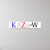 Toile KAZu-W (Recto)