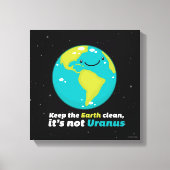 Toile Keep The Earth Clean (Recto)