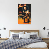 Toile Kellar exécutant la magie de l'auto-décapitation (Insitu(Chambre))