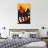 Toile Kellar Magicien Boire du vin avec le diable (Insitu(Chambre))