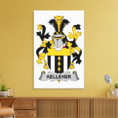 Toile Kelleher Family Crest (Insitu(Salon))